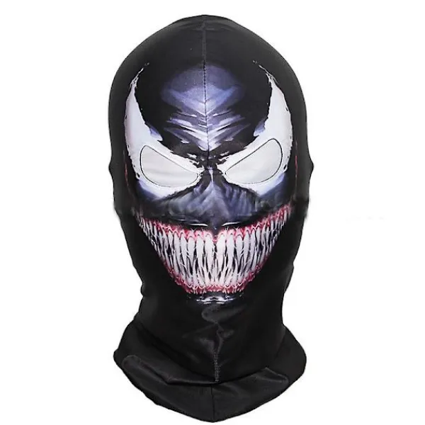 Venom Full Head Mask Party Maskerad Fancy Dress Up Huvudbonader Halloween Cosplay Kostym Prop> Masker