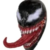 Venom Mask Latex Mask Cosplay Lång Tunga Cosplay Julfilm> Masker