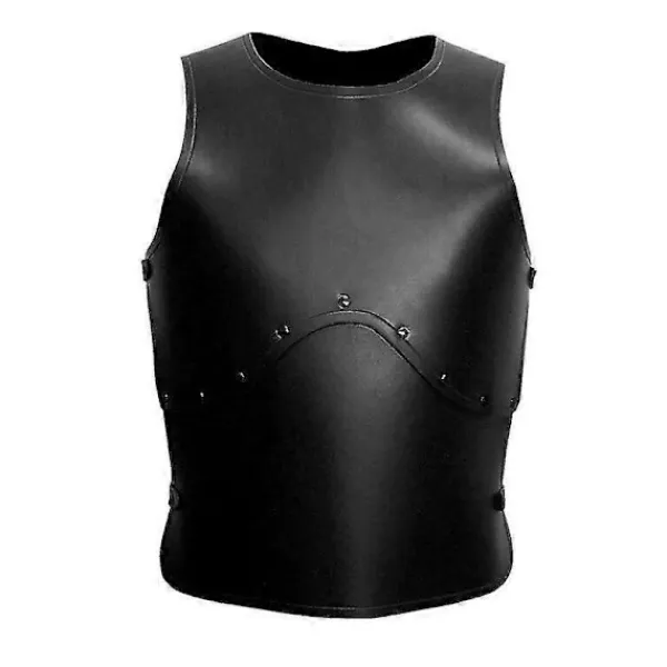 Viking Gladiator Warrior Bröstpansar Medeltida Läderbälte Bröstplatta Väst Riddare Cosplay Kostym Vuxen Rustning För Fest LARP One Size> Dräkter