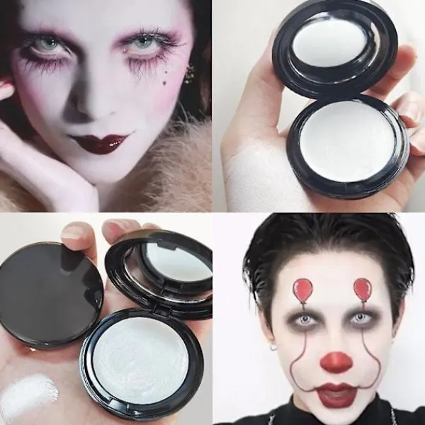 Vit Smink Foundation Kräm Concealer Cosplay Vit Zombie Smink Ansikte Cre_Bra saker> Smink
