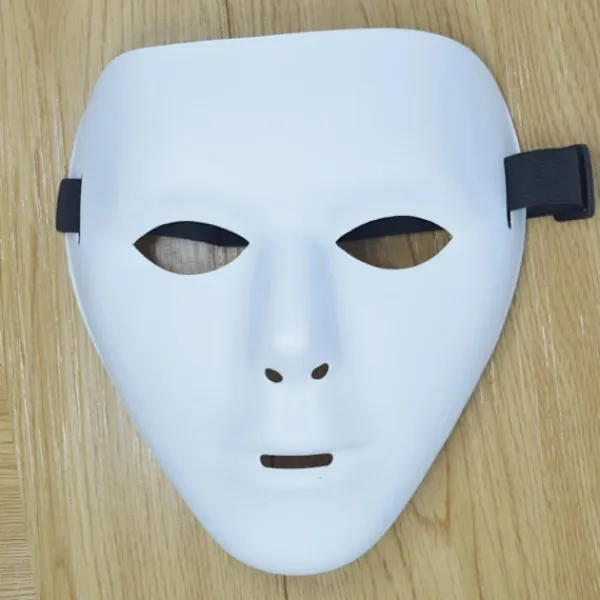 Vita plastmasker för personlig anpassning - s Ren vit kreativ mask (kvinnor)> Masker