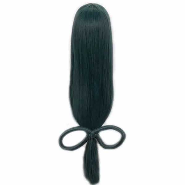 Värmebeständig Syntetisk Peruk för Anime Fans Cosplay Asui Tsuyu--> Peruker