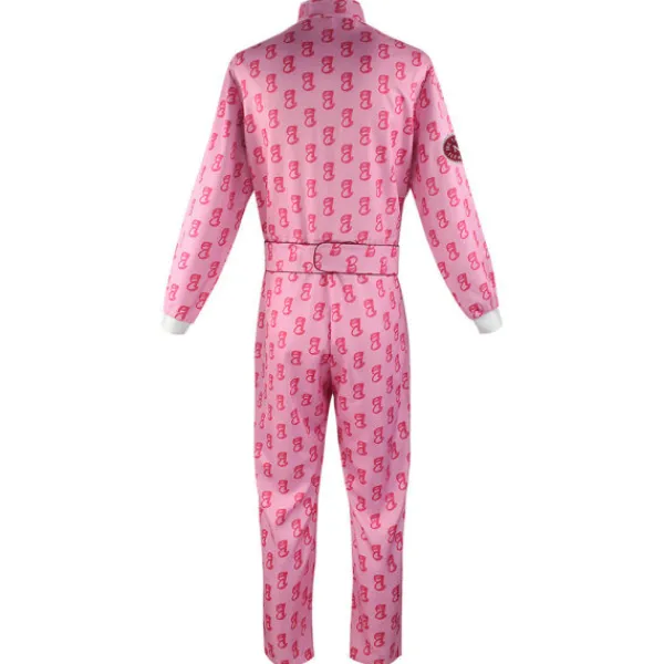 Vuxen Barbie Outfit för Män Ken Cosplay Kostymer Rosa Overall L> Dräkter