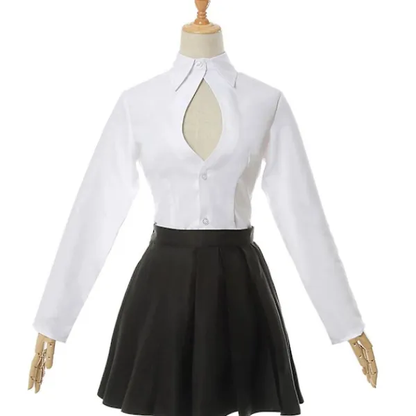 Vuxen Barn Demon Slayer Kimetsu No Yaiba Anime Kimono Kanroji Mitsuri Cosplay Kostym Halloween Kläder - Perfet Suit and wig> Dräkter