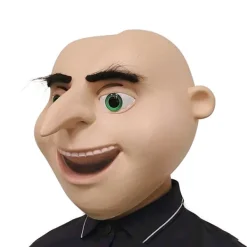 Vuxen Despicale Me Gru Cosplay Helhuvud Latex Mask Halloween Party Maskerad> Masker
