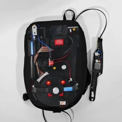 Vuxen Ghostbusters Halloween-kostym, Deluxe Ghostbusters Jumpsuit för Män, Ghostbusters Proton Pack><noscript><img width=