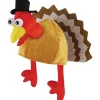 VUXEN KALKONHATT HEMLIG JULKLAPP FANCY DRESS JUL XMAS TACKSAGELSEFEST GS_tfrf> Huvudbonader