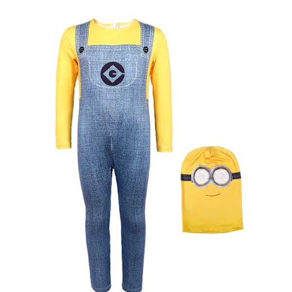 Vuxna Barn Cosplay Minions Kostym Hatt Handskar Glasögon Maskerad Jul Ett Set (Glasögon){ee} Ett Set (Glasögon) One Size> Tillbehör