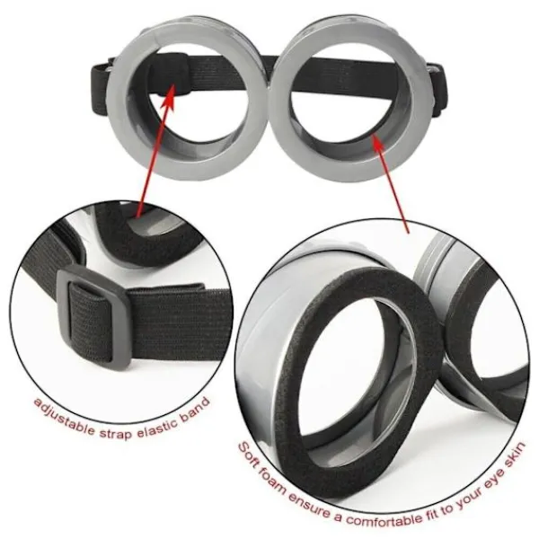 Vuxna Barn Cosplay Minions Kostym Hatt Handskar Glasögon Maskerad Jul Ett Set (Glasögon){ee} Ett Set (Glasögon) One Size> Tillbehör