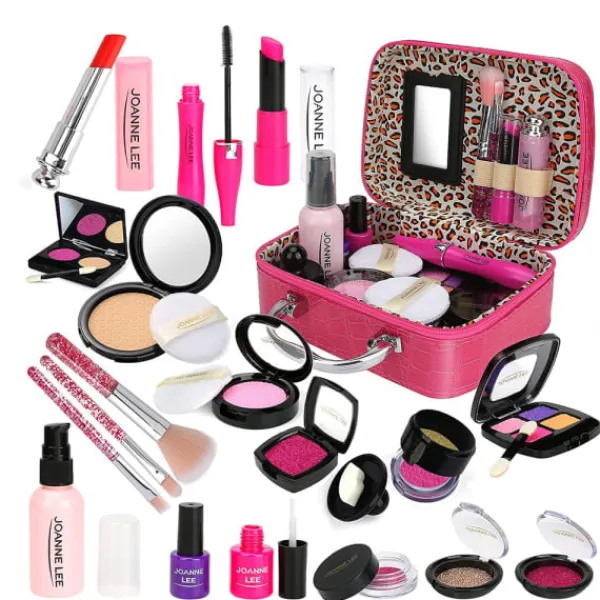 Washable Kids Makeup Toy Set with Cosmetic Bag> Smink