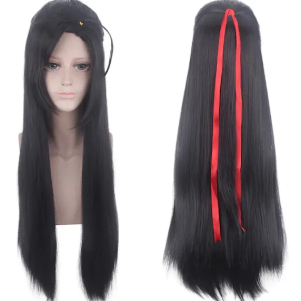 Wei Wuxian/Lan Wangji Cosplay Kostymer Antik Mo Dao Zu Shi Grandmaster of Demonic Cultivation Halloween Kostym Peruker C89K223 L PL-546 Wei Wuxian> Peruker