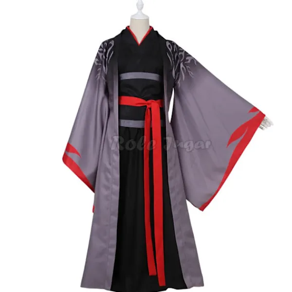 Wei Wuxian/Lan Wangji Cosplay Kostymer Antik Mo Dao Zu Shi Grandmaster of Demonic Cultivation Halloween Kostym Peruker C89K223 L PL-546 Wei Wuxian> Peruker