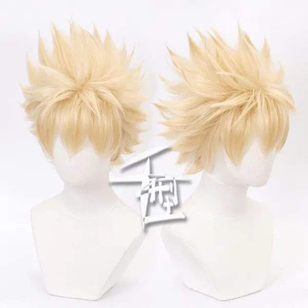 Wigs My Hero Academia Bakugo Katsuki Xiaosheng Bakugo Cosplay Wig> Peruker