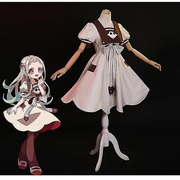 Yashiro Nene Cosplay Kostym Anime Toalett Hardcover Hanako Kun Jibaku Shounen Hanako Kun Cosplay Klänning W> Dräkter