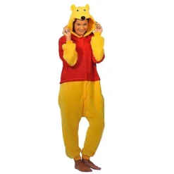 (YFL) Nalle Puh Karaktärer Unisex Onesie Maskeraddräkt Tröjor Pyjamas en Nasse L(170CM-180CM) Nasse L(170CM-180CM)><noscript><img width=