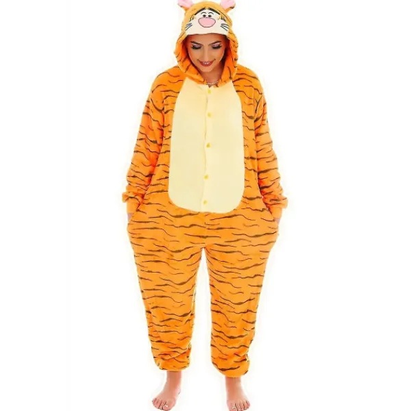 (YFL) Nalle Puh Karaktärer Unisex Onesie Maskeraddräkt Tröjor Pyjamas en Nasse L(170CM-180CM) Nasse L(170CM-180CM)> Dräkter