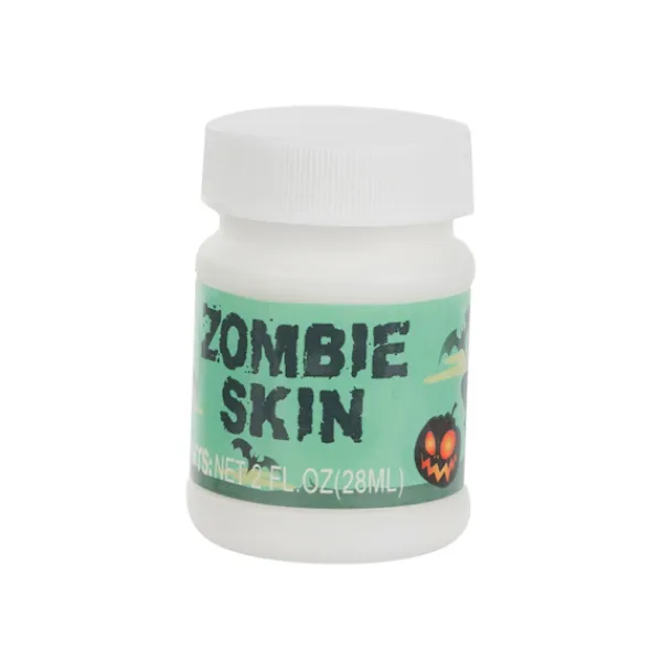 Zoombie hud makeup för halloween att måla ärr sår makeup hud> Smink